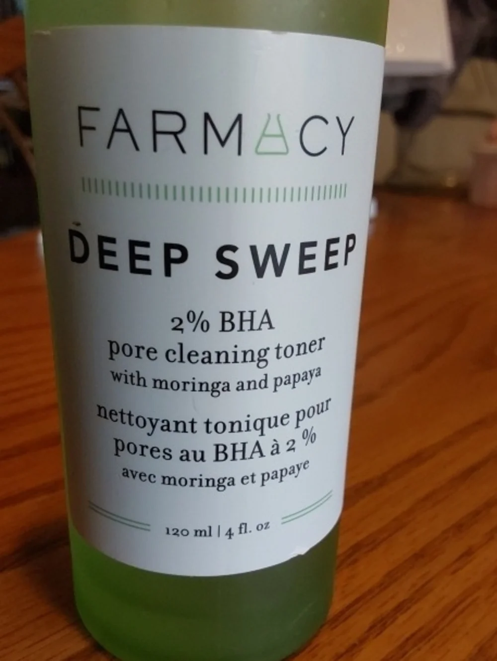 Farmacy Deep Sweep Pore Cleaning Toner - Green and White